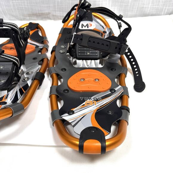 Yukon Charlie\'s 821 Orange Mountain Profile Snowshoes No Poles
